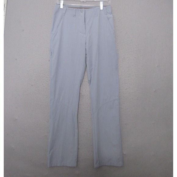 Rohan‎ Pants Women 8 Gray Multiflex Light Pockets Outdoor Hike Camp Golf Pocket - Picture 1 of 13